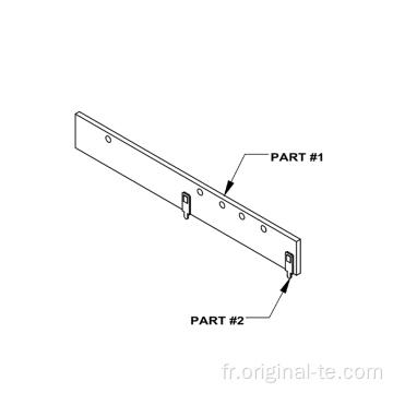 Dissipateur thermique en aluminium personnalisé